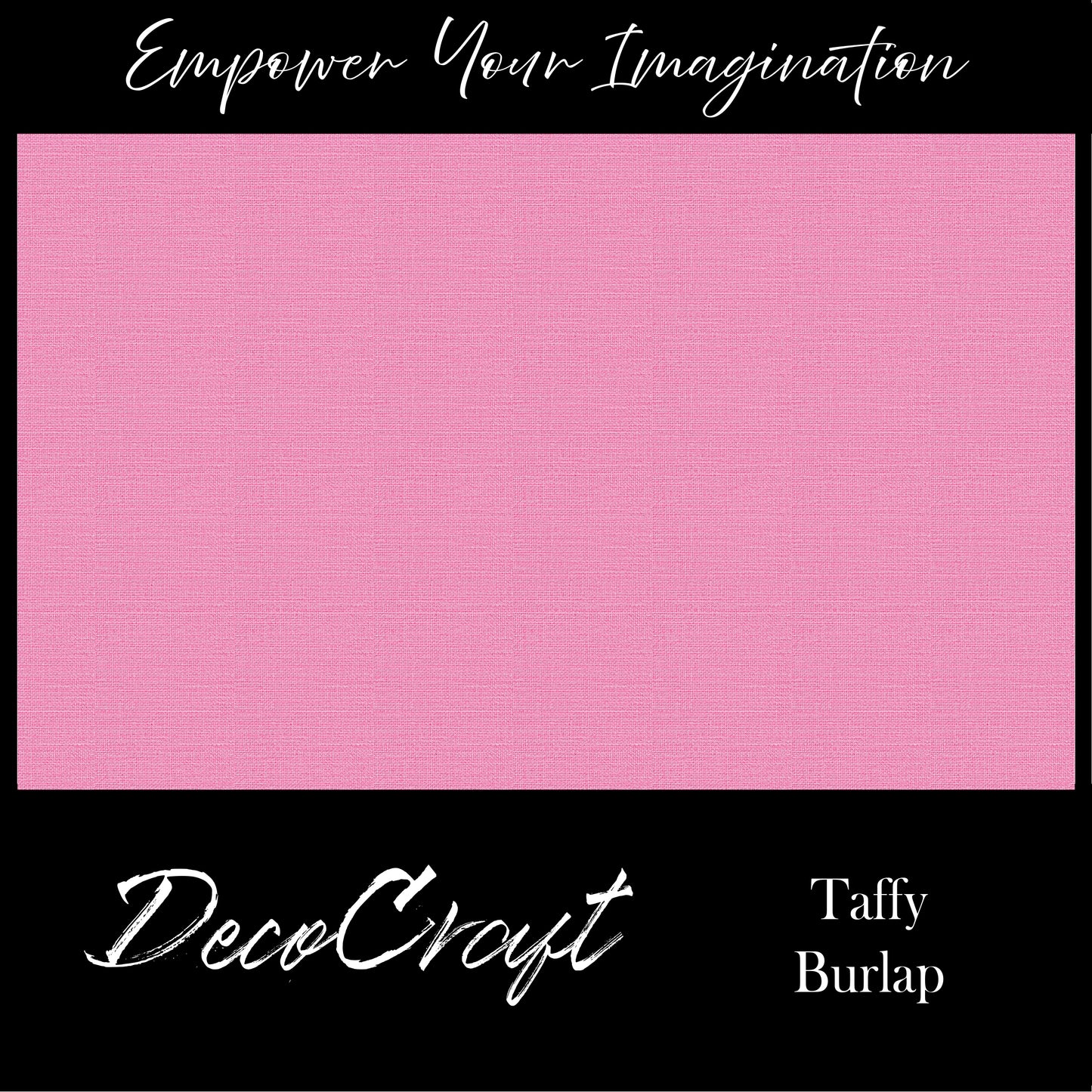 DecoCraft - Textures - Burlap Solids - Taffy