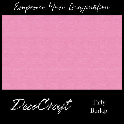 DecoCraft - Textures - Burlap Solids - Taffy