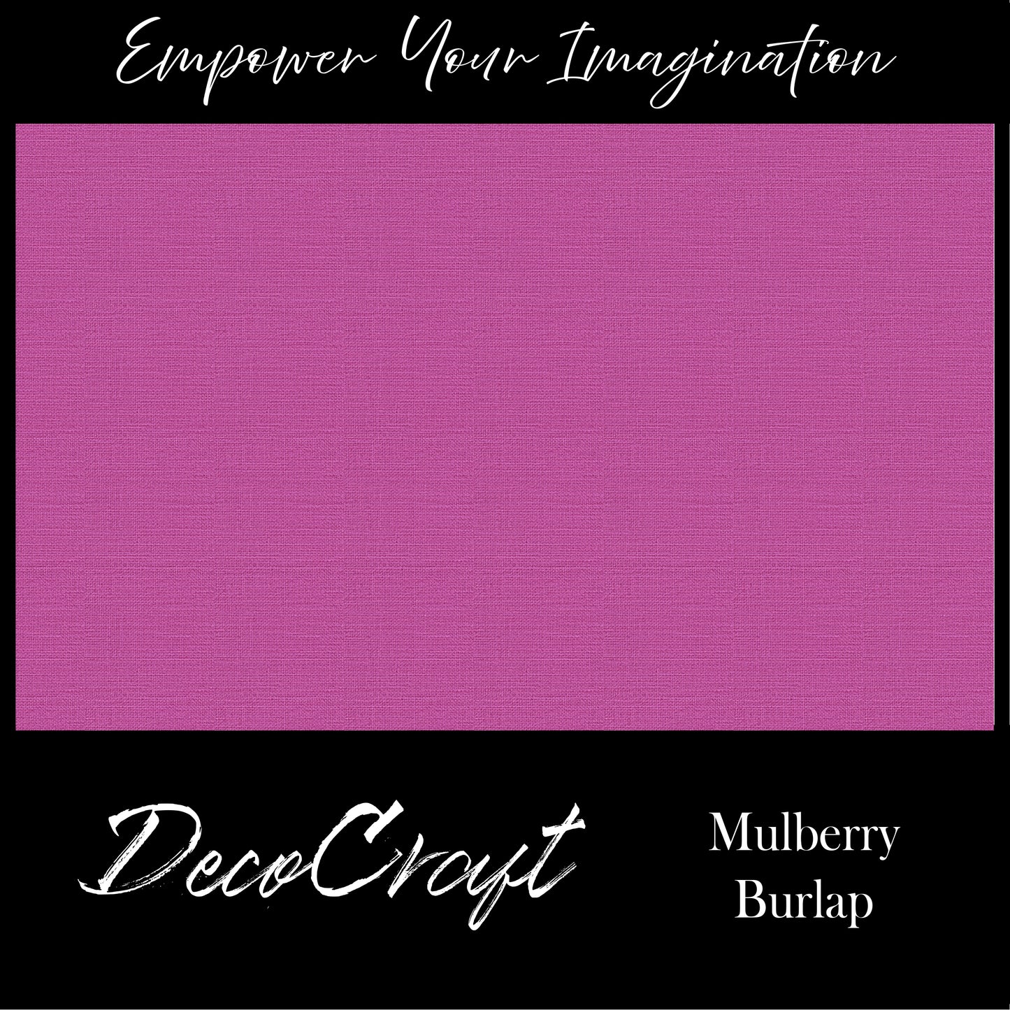 DecoCraft - Textures - Burlap Solids - Mulberry