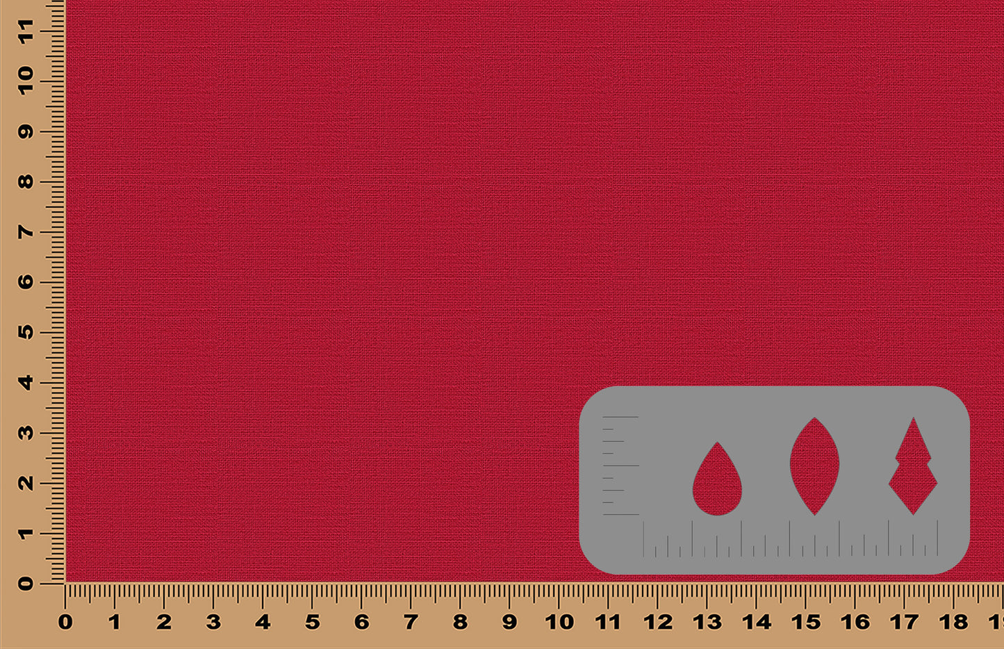 DecoCraft - Textures - Burlap Solids - Cranberry