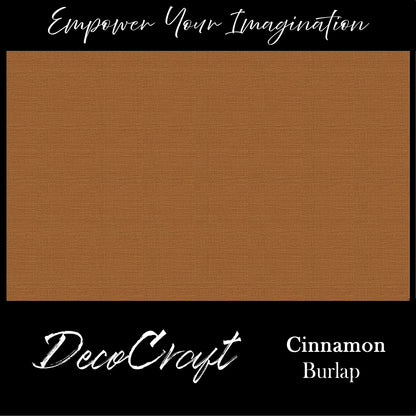 DecoCraft - Textures - Burlap Solids - Cinnamon
