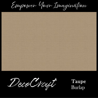 DecoCraft - Textures - Burlap Solids - Taupe