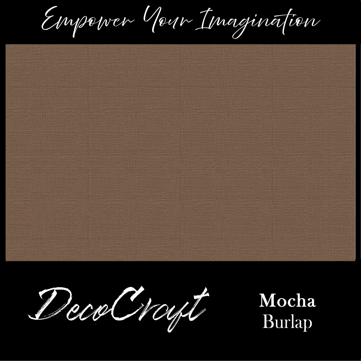 DecoCraft - Textures - Burlap Solids - Mocha