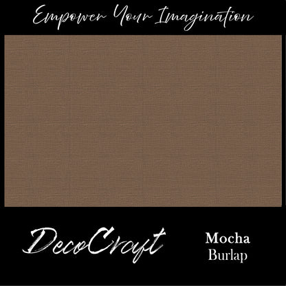 DecoCraft - Textures - Burlap Solids - Mocha