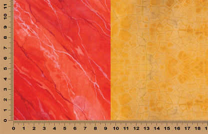 DecoCraft - Cherokee Rose - Style Sheet - Red & Orange Stone Duo