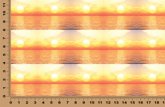DecoCraft - Skies and Landscapes - Multi Ocean Sunset