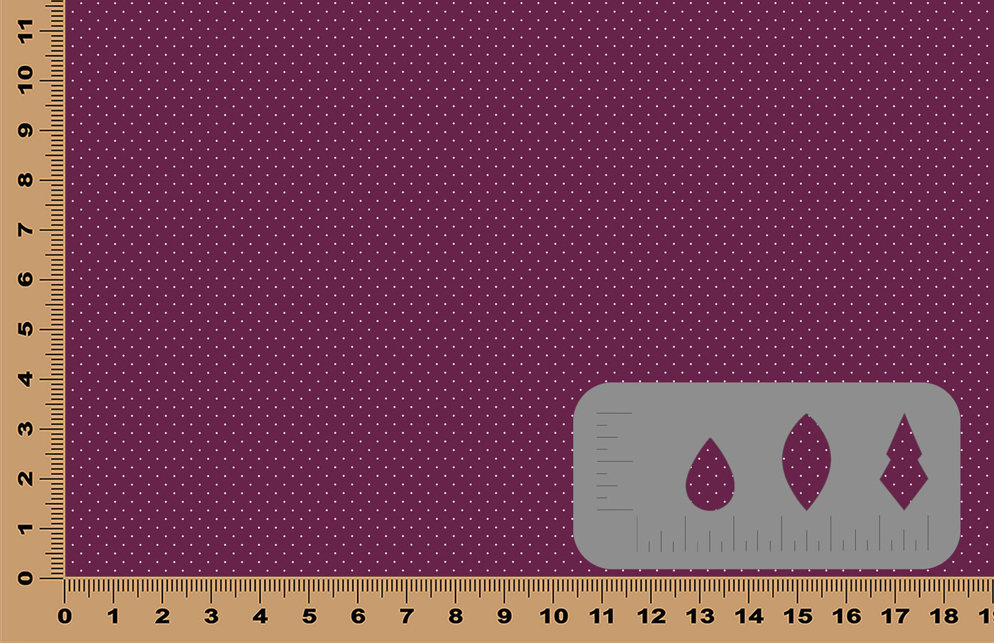 DecoCraft - Polka Dots - Spooky Purple Dots