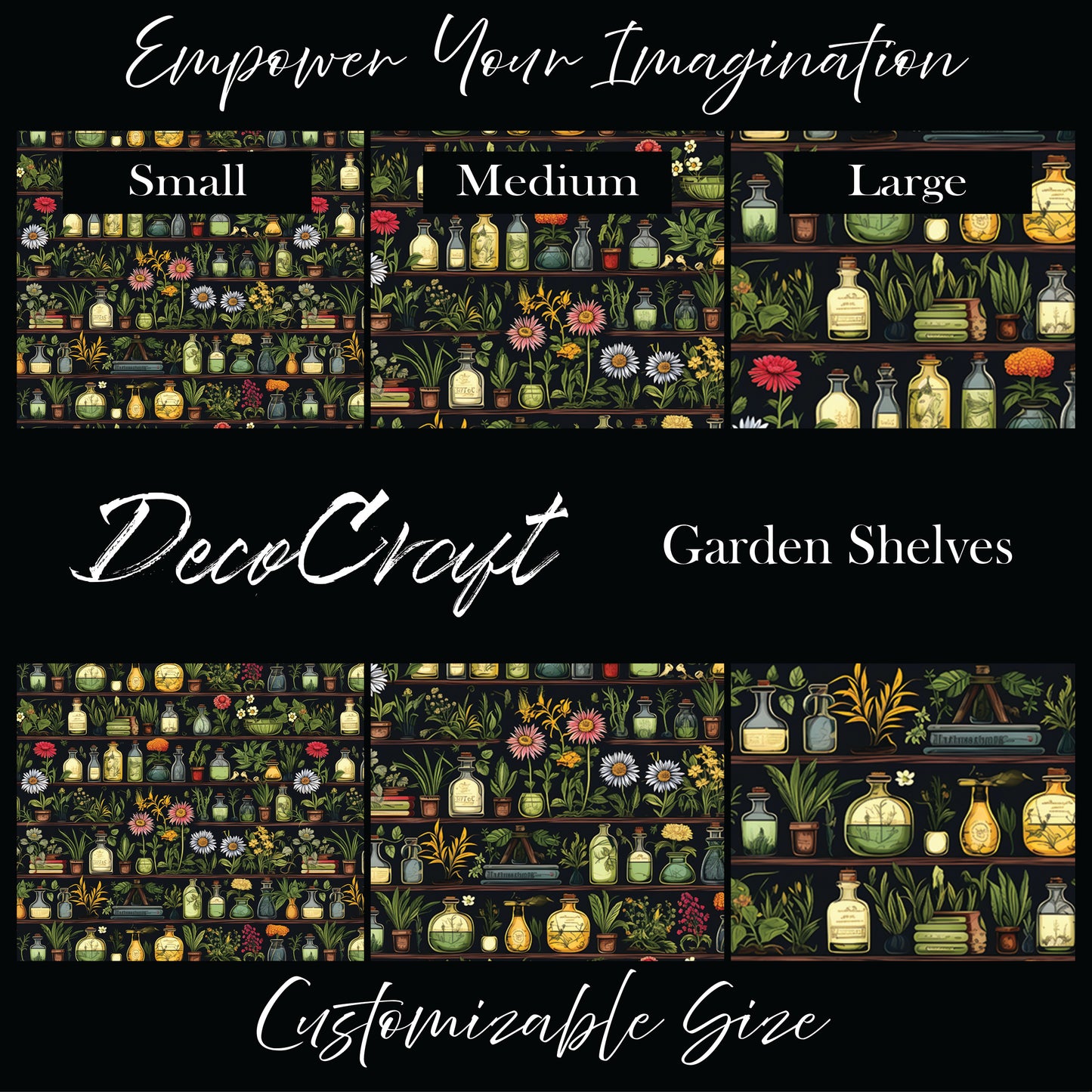 DecoCraft - Flowers & Greenery - Garden Shelves