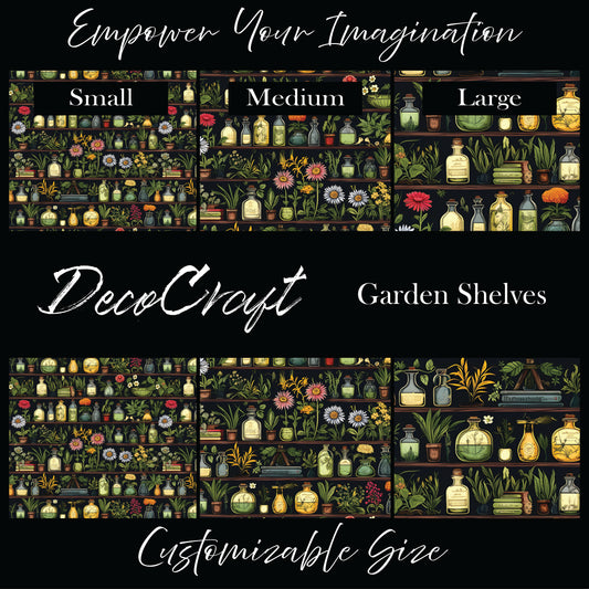 DecoCraft - Flowers & Greenery - Garden Shelves