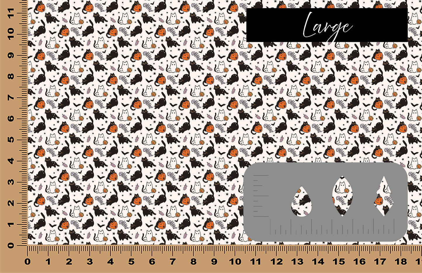 DecoCraft - Halloween - Boo Kitties