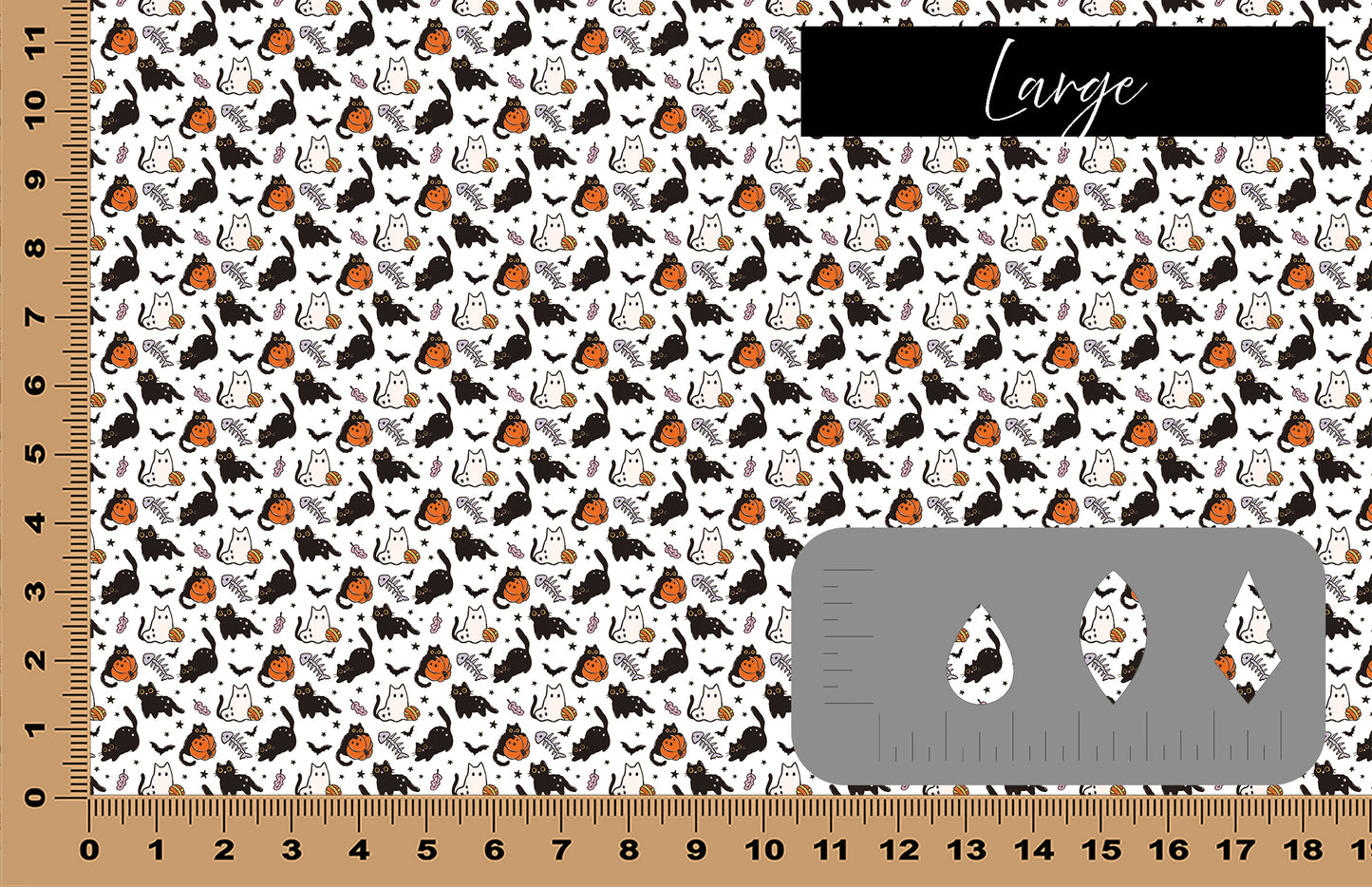 DecoCraft - Halloween - Boo Kitties
