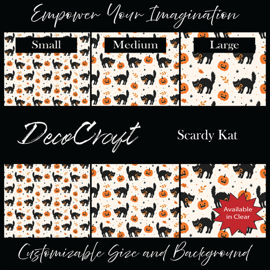 DecoCraft - Halloween - Scardy Kat
