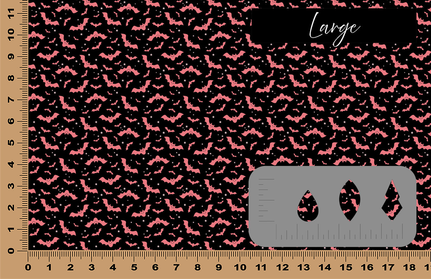 DecoCraft - Halloween - Pink Bats