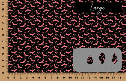 DecoCraft - Halloween - Pink Bats