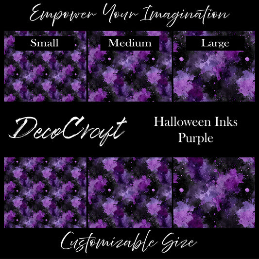 DecoCraft - Halloween - Abstract Inks - Purple