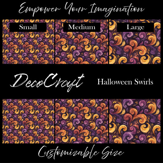 DecoCraft - Halloween - Swirls