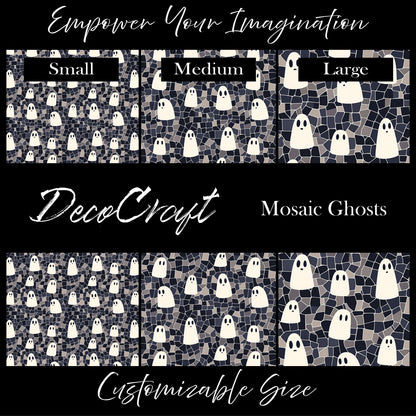 DecoCraft - Halloween - Mosaic Ghosts