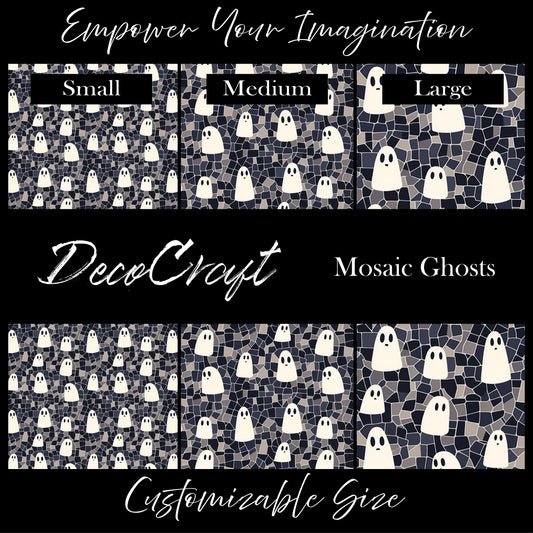 DecoCraft - Halloween - Mosaic Ghosts