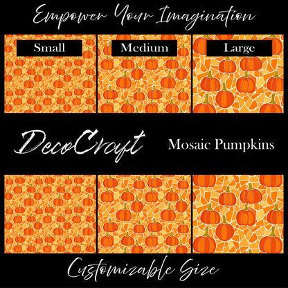 DecoCraft - Halloween - Mosaic Pumpkins