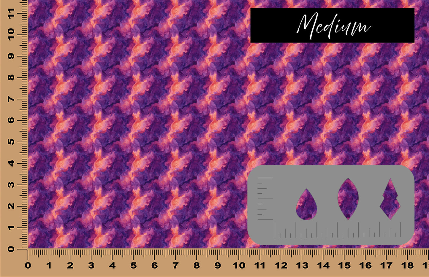 DecoCraft - Marble - Abstract Purple Pink