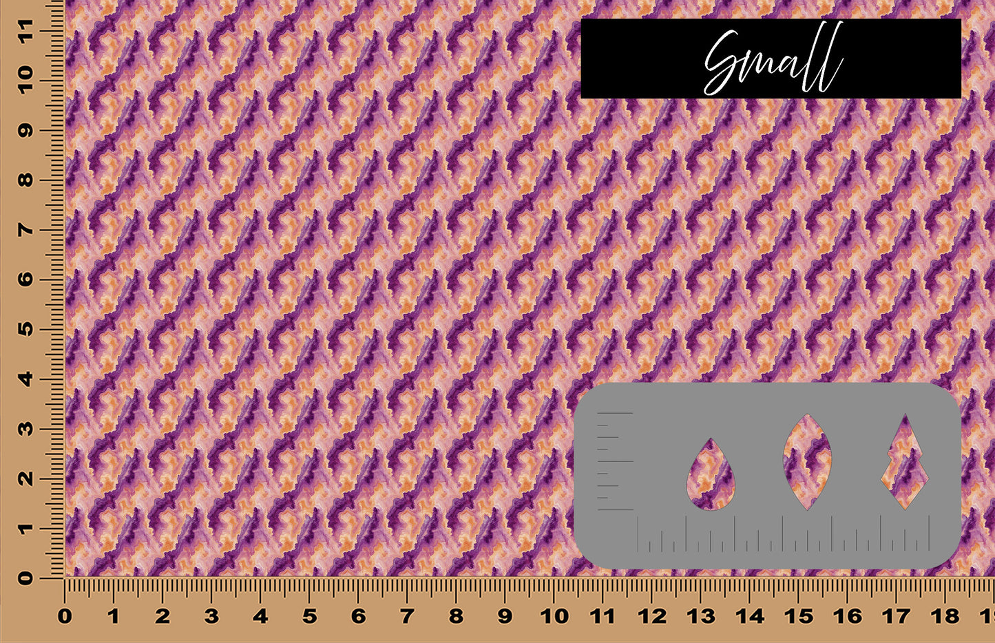 DecoCraft - Marble - Abstract Cream Purple