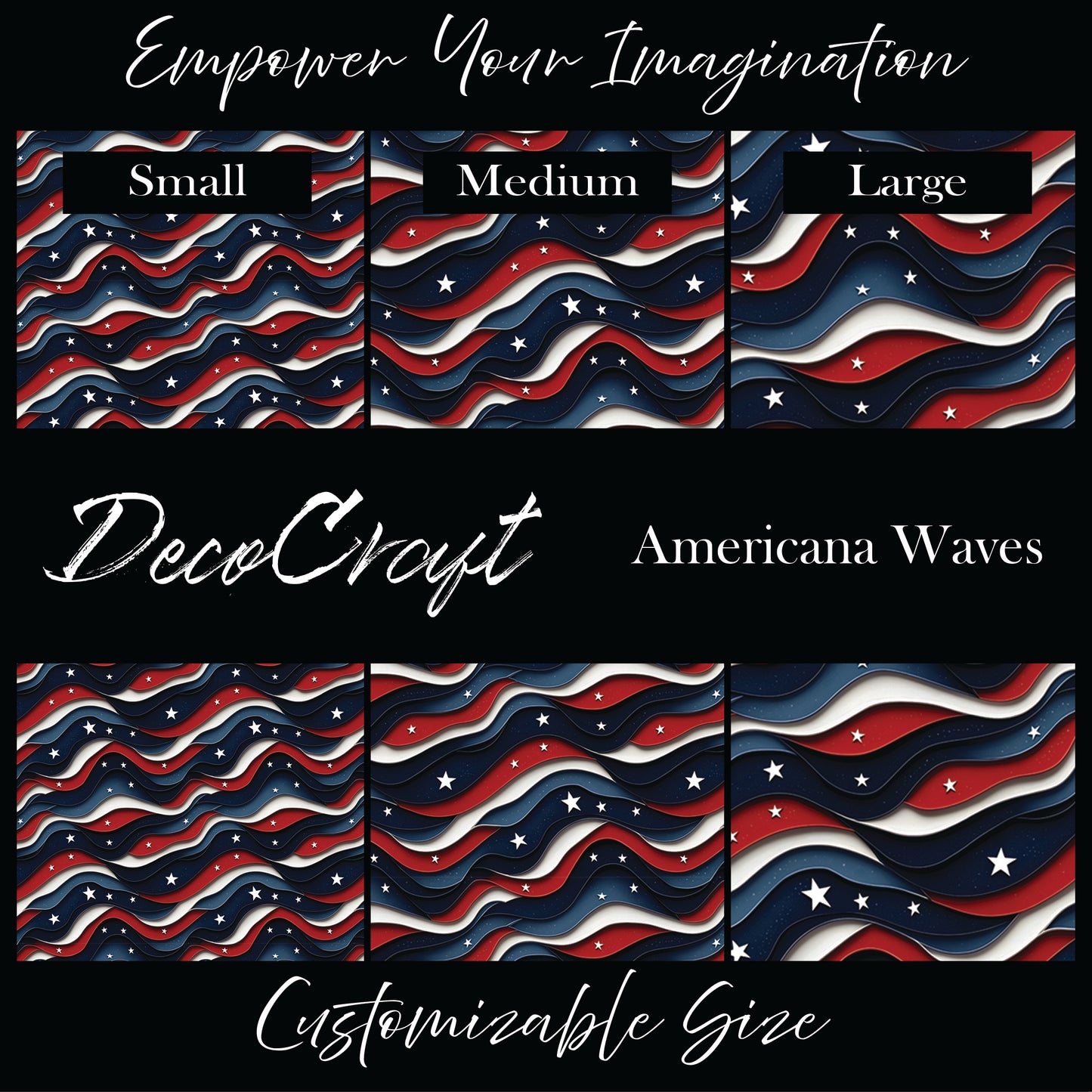 DecoCraft - Americana - Americana Waves