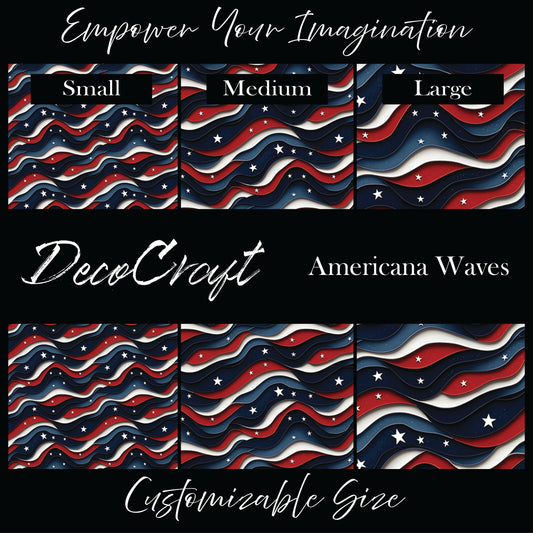 DecoCraft - Americana - Americana Waves