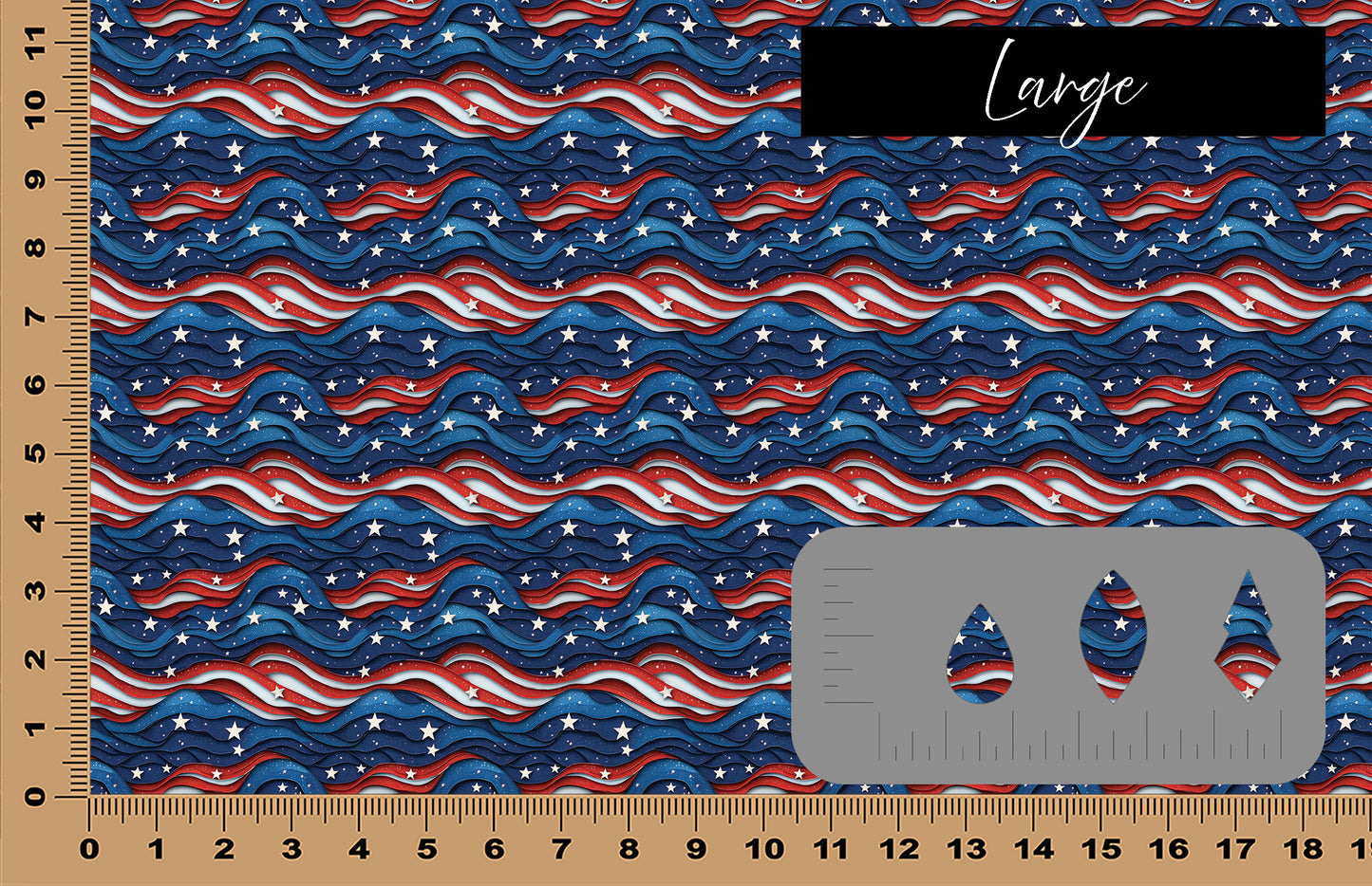 DecoCraft - Americana - Americana Waves II