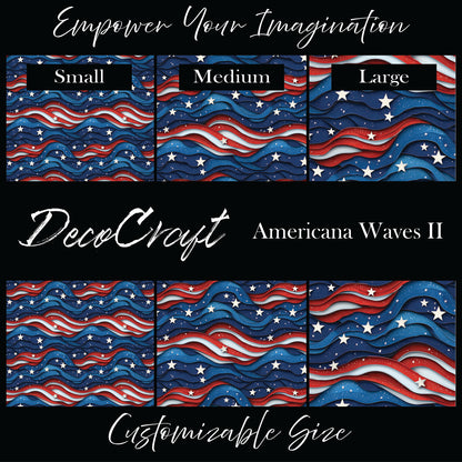 DecoCraft - Americana - Americana Waves II