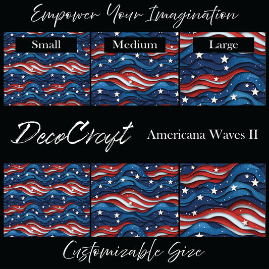 DecoCraft - Americana - Americana Waves II