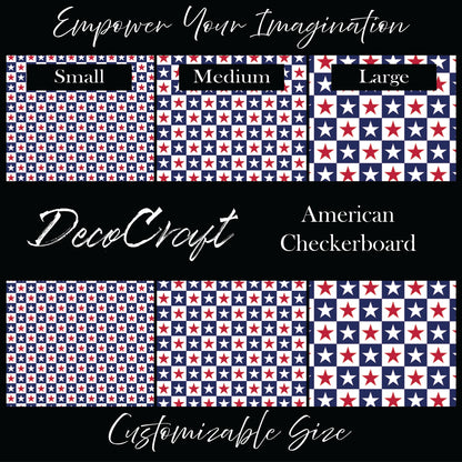 DecoCraft - Americana - Checkerboard