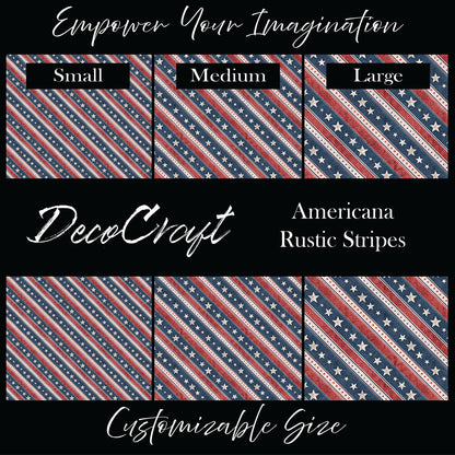 DecoCraft - Americana - Rustic Stripes