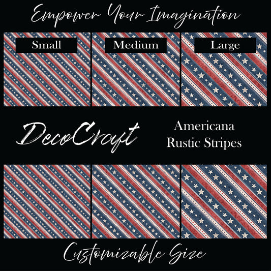DecoCraft - Americana - Rustic Stripes