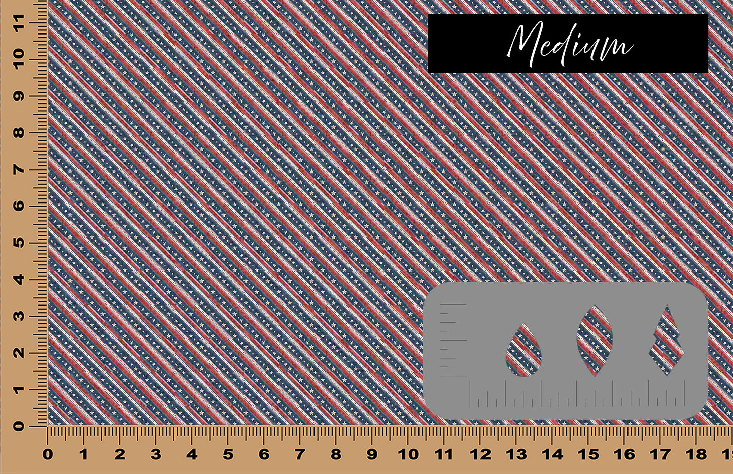DecoCraft - Americana - Rustic Stripes