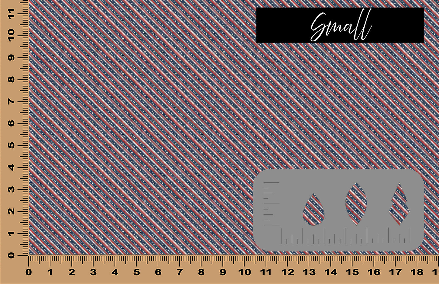 DecoCraft - Americana - Rustic Stripes