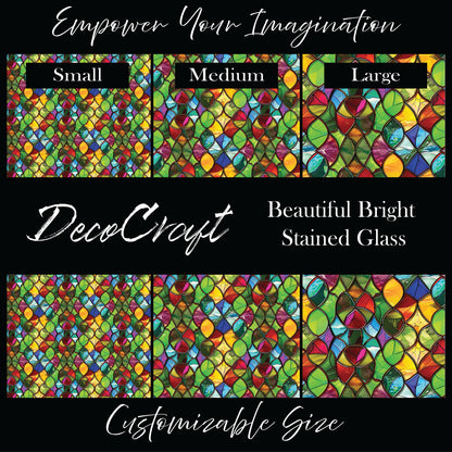 DecoCraft - Stained Glass - Beautiful & Bright