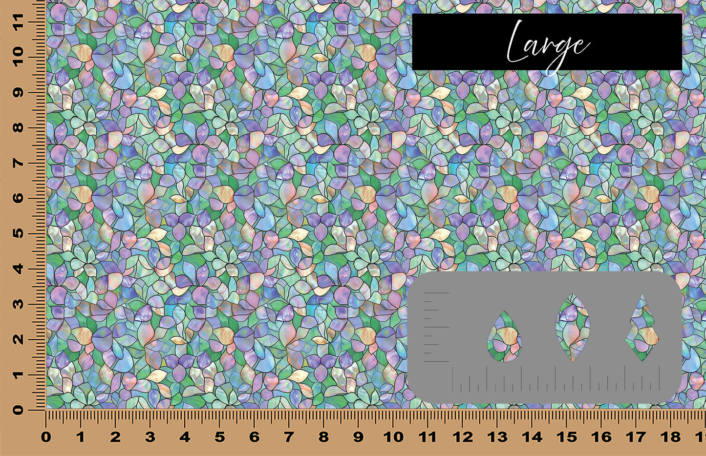 DecoCraft - Stained Glass - Pretty Pastel