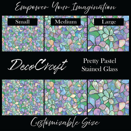 DecoCraft - Stained Glass - Pretty Pastel