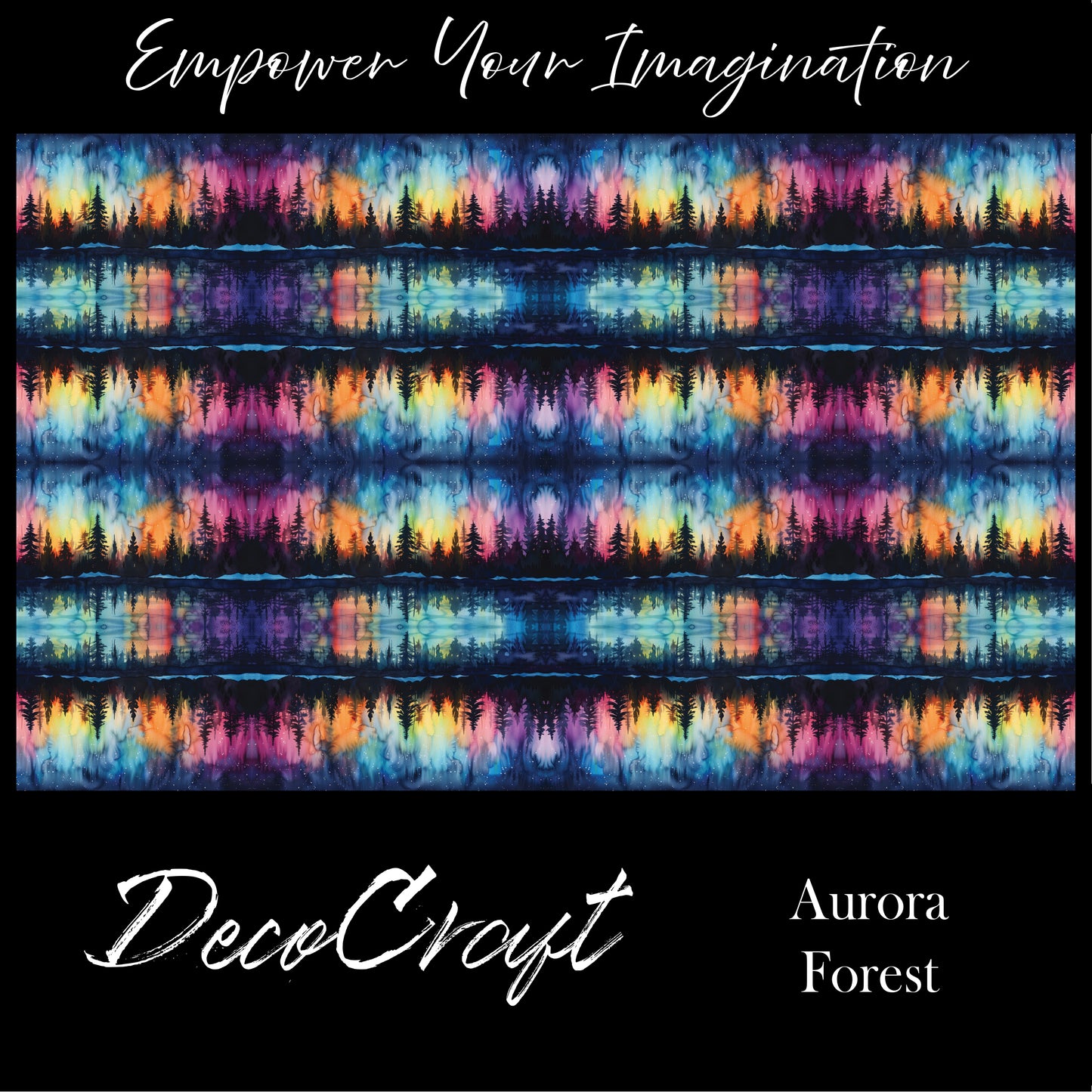 DecoCraft - Skies & Landscapes - Aurora Forest