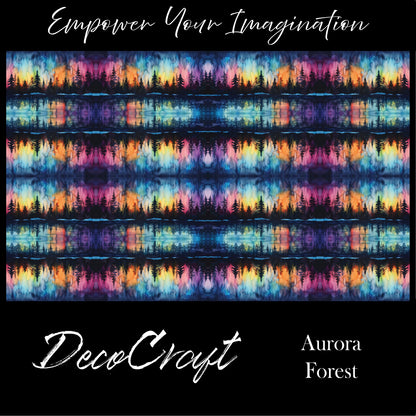 DecoCraft - Skies & Landscapes - Aurora Forest