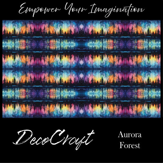 DecoCraft - Skies & Landscapes - Aurora Forest