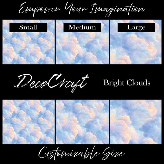 DecoCraft - Skies & Landscapes - Bright Clouds