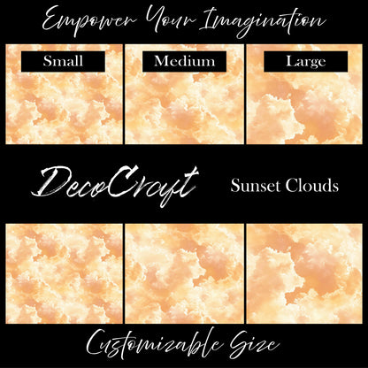 DecoCraft - Skies & Landscapes - Sunset Clouds
