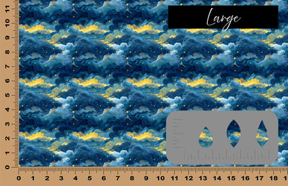 DecoCraft - Skies & Landscapes - More Abstract Night Sky