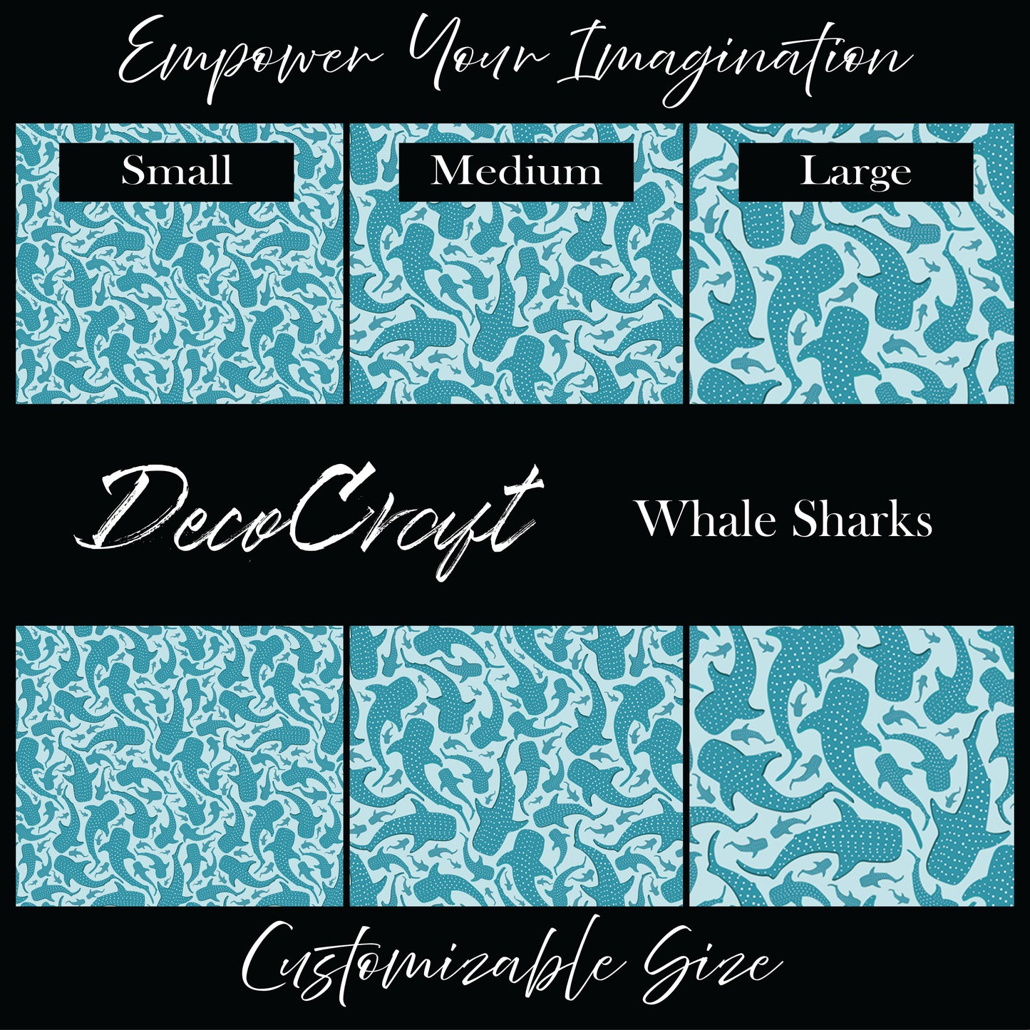 DecoCraft - Sea Life - Whale Sharks