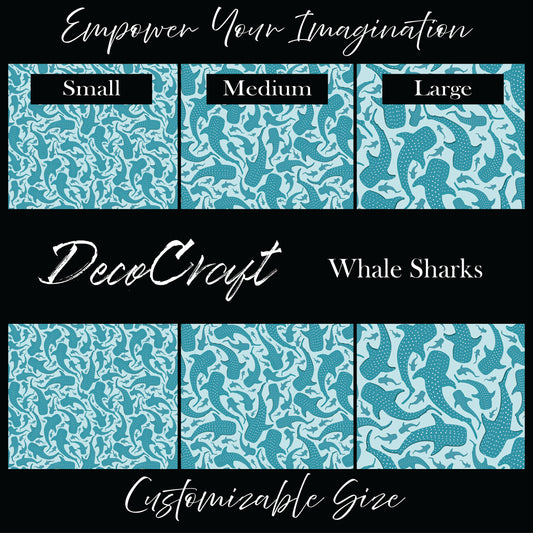DecoCraft - Sea Life - Whale Sharks