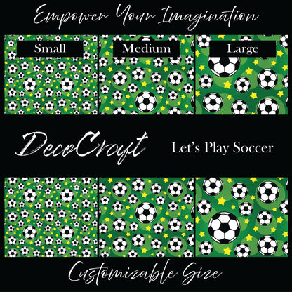 DecoCraft - Sports - Let's Play Soccer