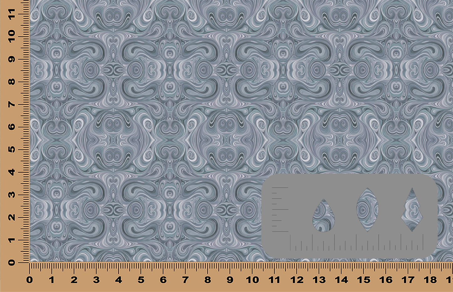 DecoCraft - Swirls - Abstract Swirls Gray
