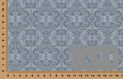 DecoCraft - Swirls - Abstract Swirls Gray