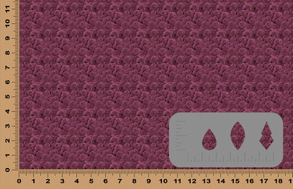 DecoCraft - Swirls - Dark Swirls - Pink